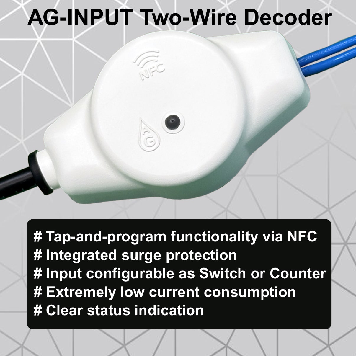 Two-Wire decoder input