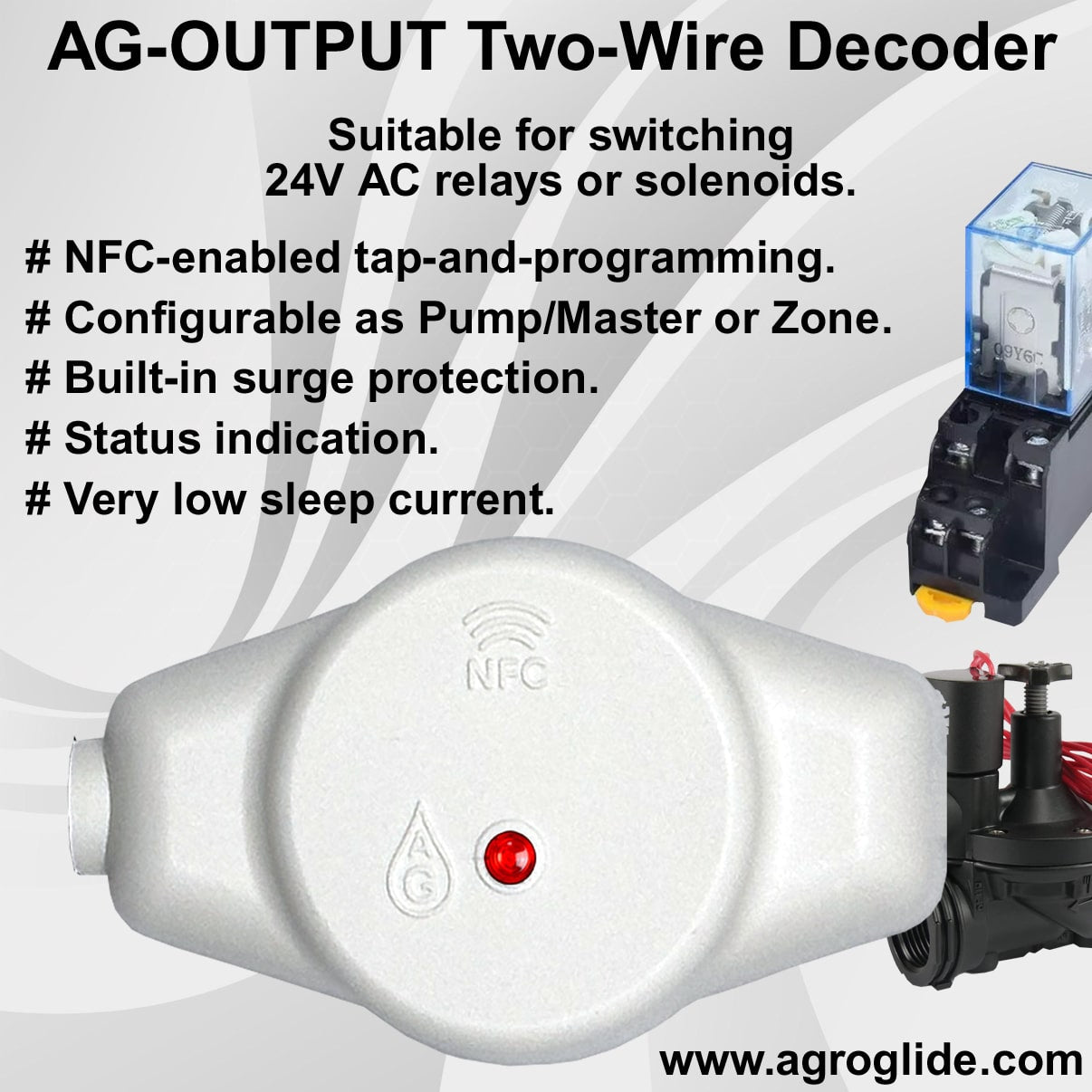 two-wire decoder output
