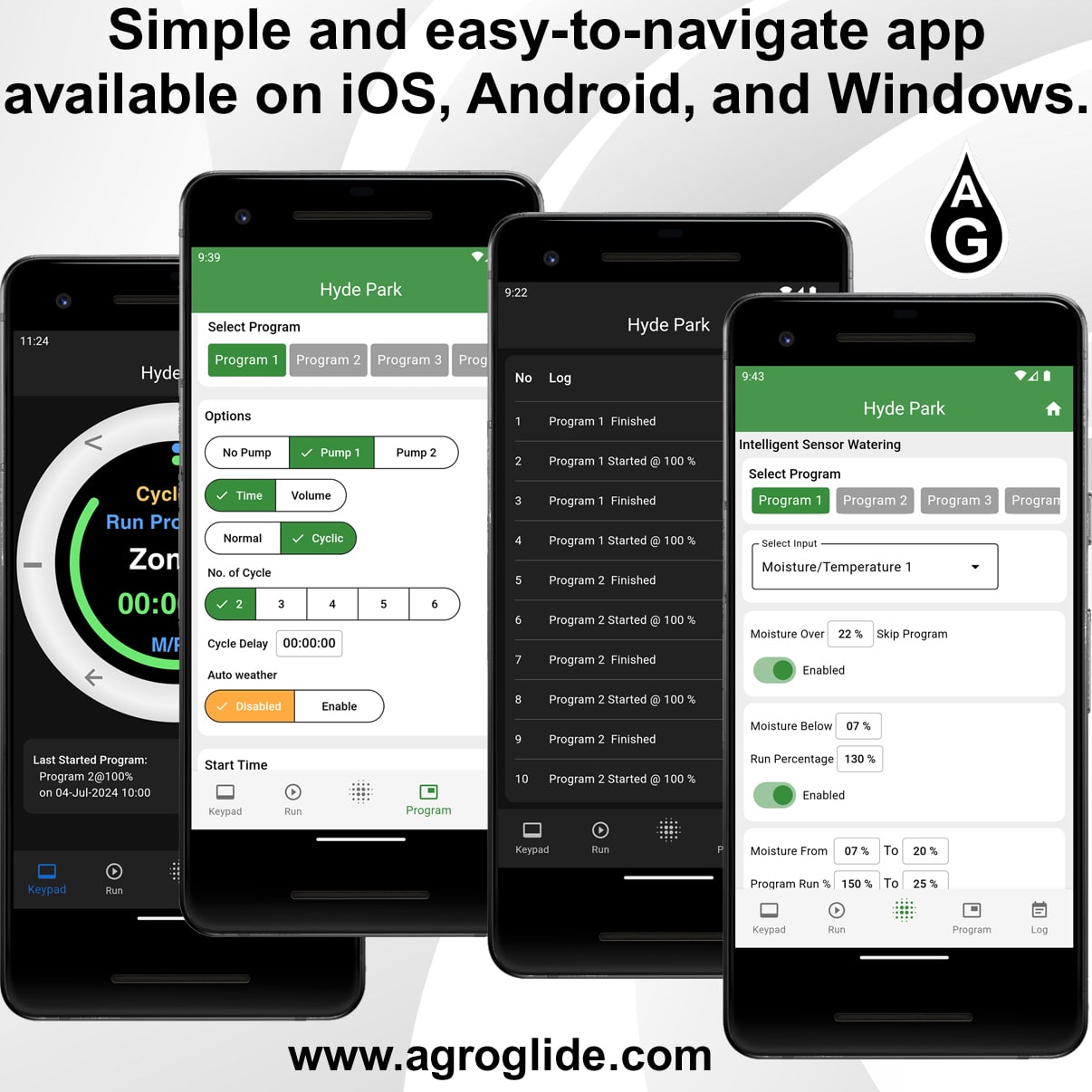 Cloud Sprinkler Apps